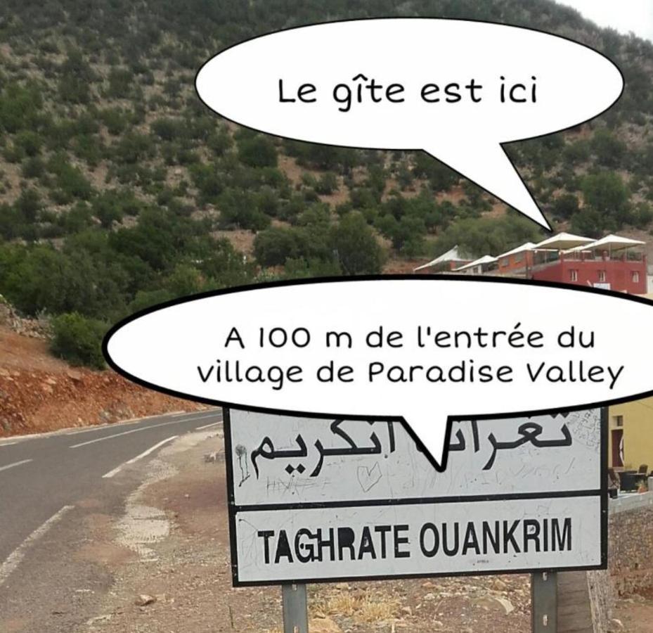 Gite Village Paradise Valley Tagherat Anekrim Eksteriør billede