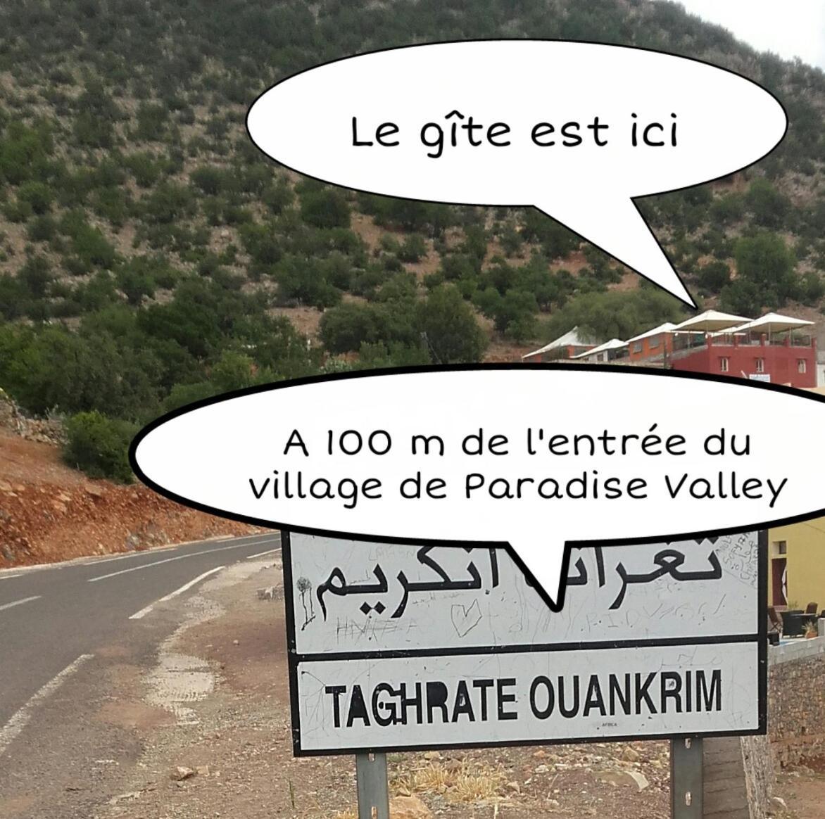 Gite Village Paradise Valley Tagherat Anekrim Eksteriør billede